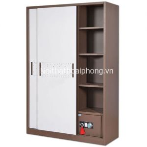 MẪU TỦ QUẦN ÁO CỬA LÙA ĐẸP 2021-TỦ QUẦN ÁO KÉO NGANG TU19B2C2