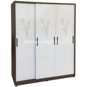 TỦ QUẦN ÁO CỬA LÙA 3 CÁNH-MẪU TỦ QUẦN ÁO 3 CÁNH ĐẸP TU19B3C3