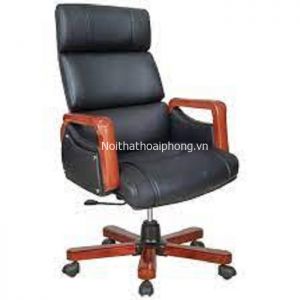Ghế xoay giám đốc Hòa Phát TQ38 - Da CN