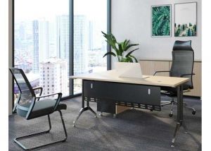 Bàn giám đốc chân sắt LE160C12