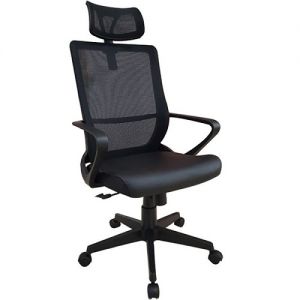 Ghế xoay lưới cao cấp Hòa Phát GL217-N - Có tựa đầu