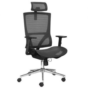 Ghế xoay lưới có tựa đầu M1112 - 01