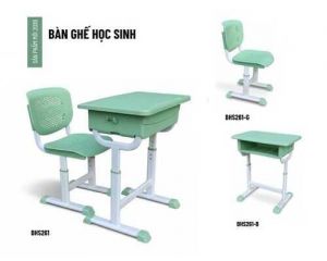 Bộ Bàn Ghế Học Sinh 190 BHS261