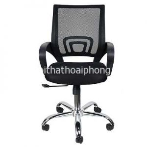 GHẾ GL113 CHÂN MẠ - GHẾ LƯỚI XOAY VĂN PHÒNG HÒA PHÁT ĐẸP GL113-M