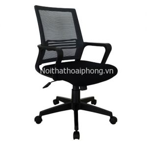GHẾ LƯỚI VĂN PHÒNG HÒA PHÁT - GHẾ NGỒI LÀM VIỆC MÁY TÍNH RẺ GL119-N
