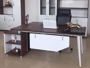 Bàn giám đốc chân sắt LUXP180C10